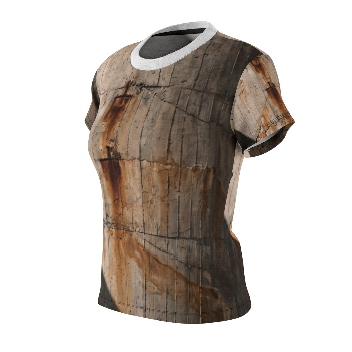 Women's Brutalist Desert Silo Architectural Tee