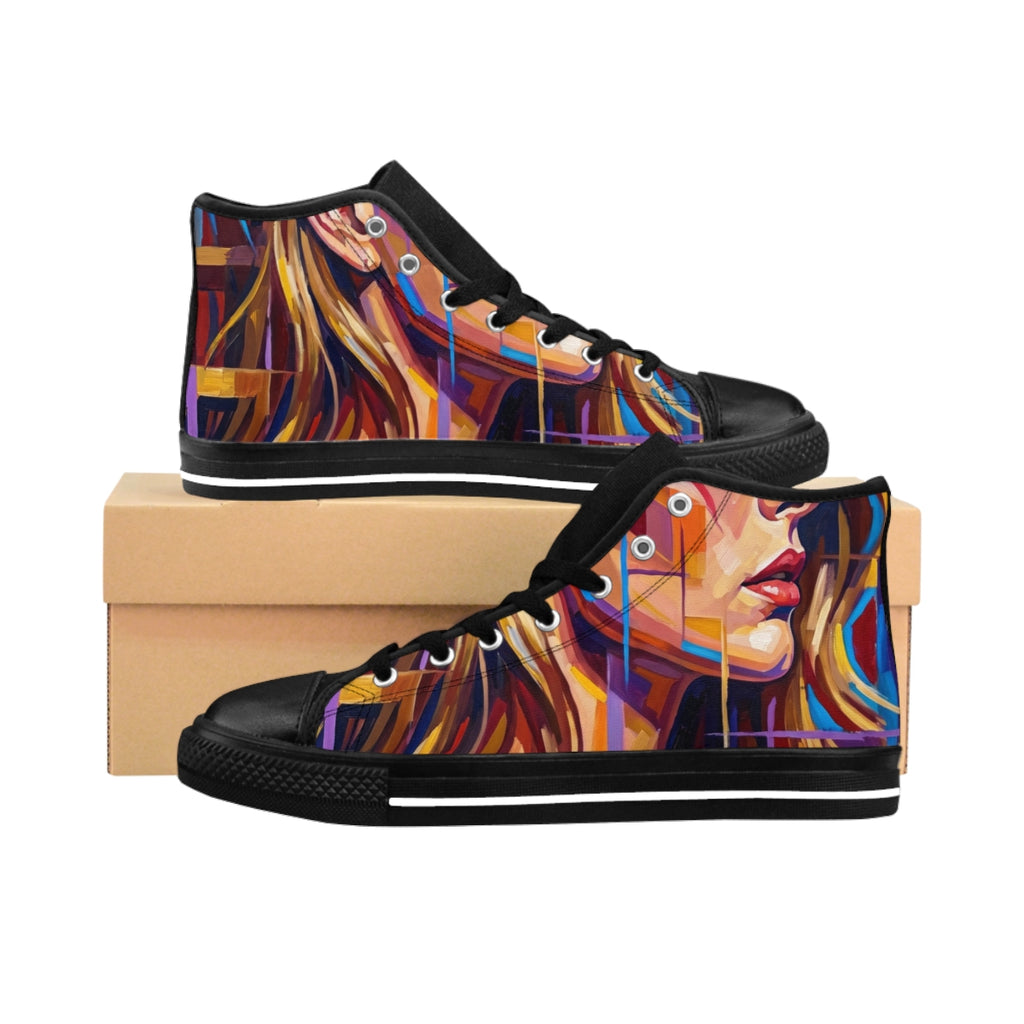 Women's Classic Sneakers - Shattered Elegance | Echovira...
