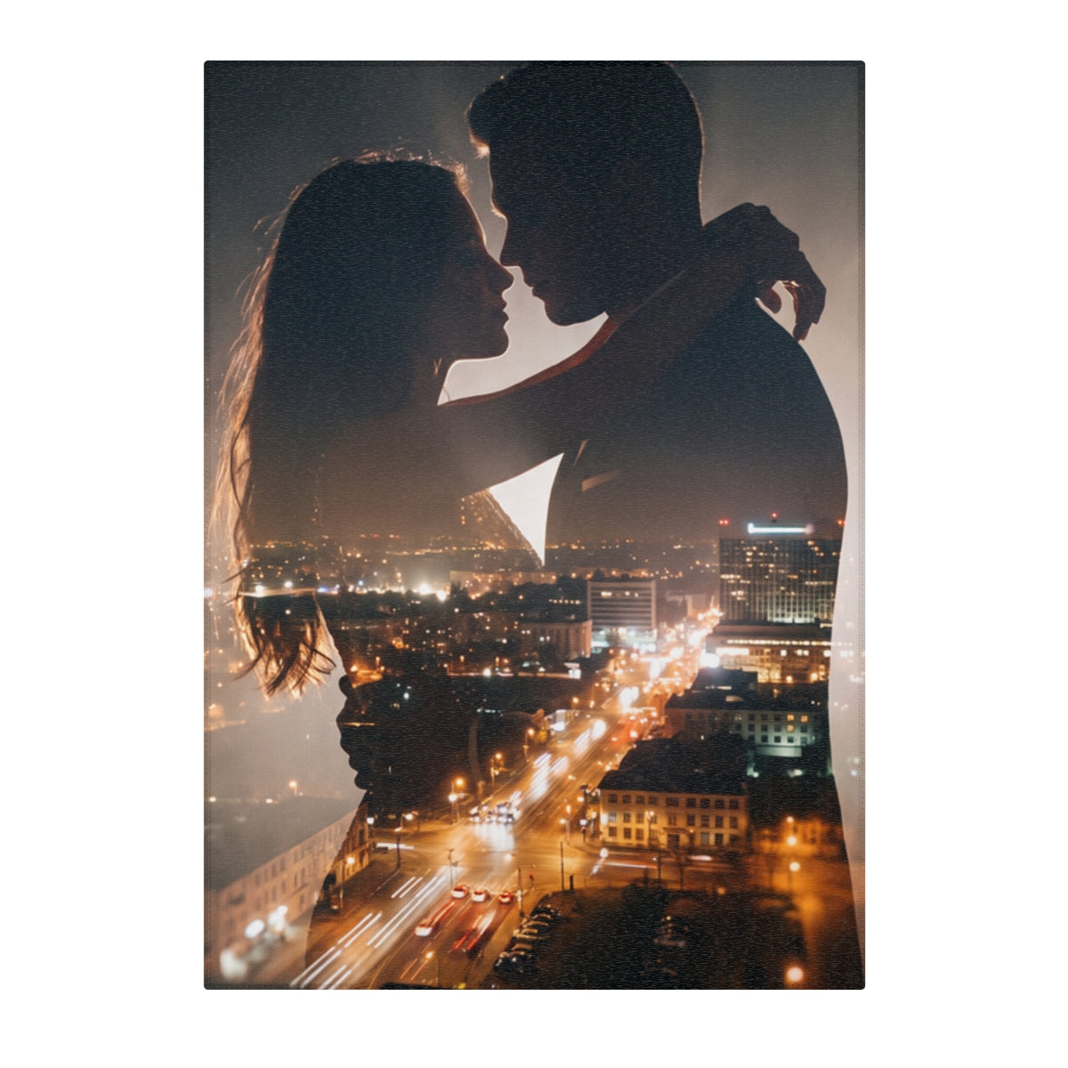 Area Rug - Midnight City Lovers | Echovira Gallery