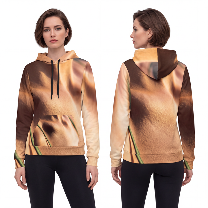 Golden Hour Athletic Hoodie - Emerald Sunset active