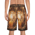 Men's Board Shorts - Shattered Amber Light | Echovira...
