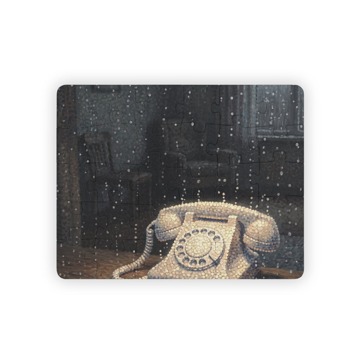 Vintage Rotary Telephone 30-Piece Kids Puzzle