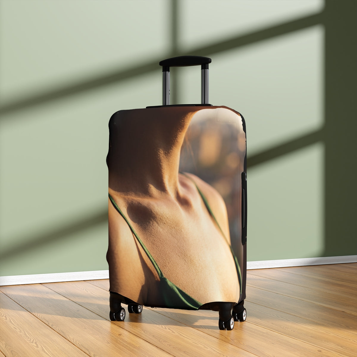 Luggage Cover - Sunlit Jetsetter Style