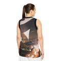 Basketball Jersey - Midnight City Skyline | Echovira Gallery