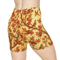 Women's Biker Shorts with Tree of Life Birds