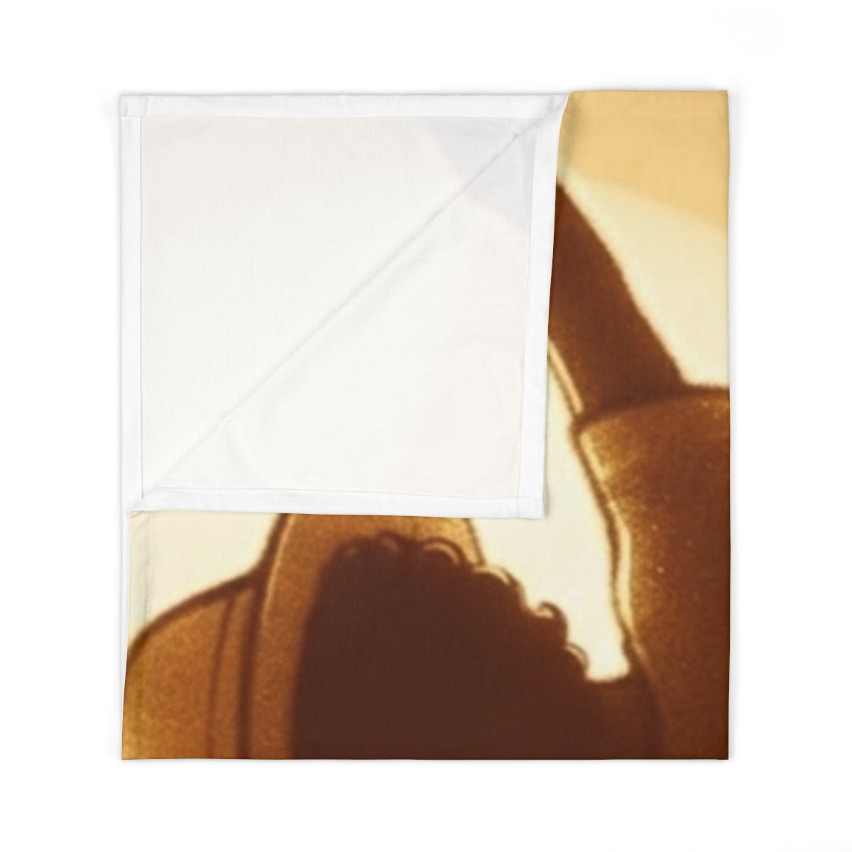 Baby Swaddle Blanket - Golden Discovery Sun Child Silhouette...