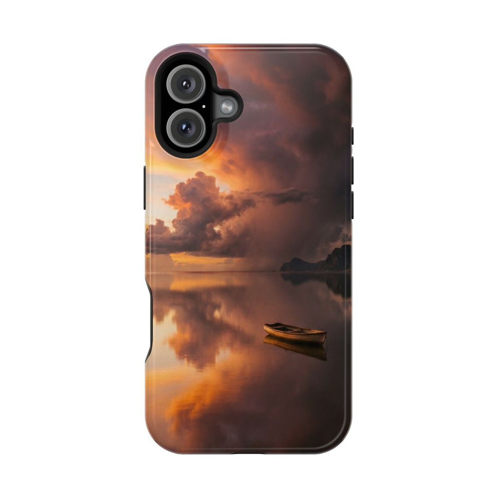 Impact-Resistant Case - Serene Tempest Sunset | Echovira...