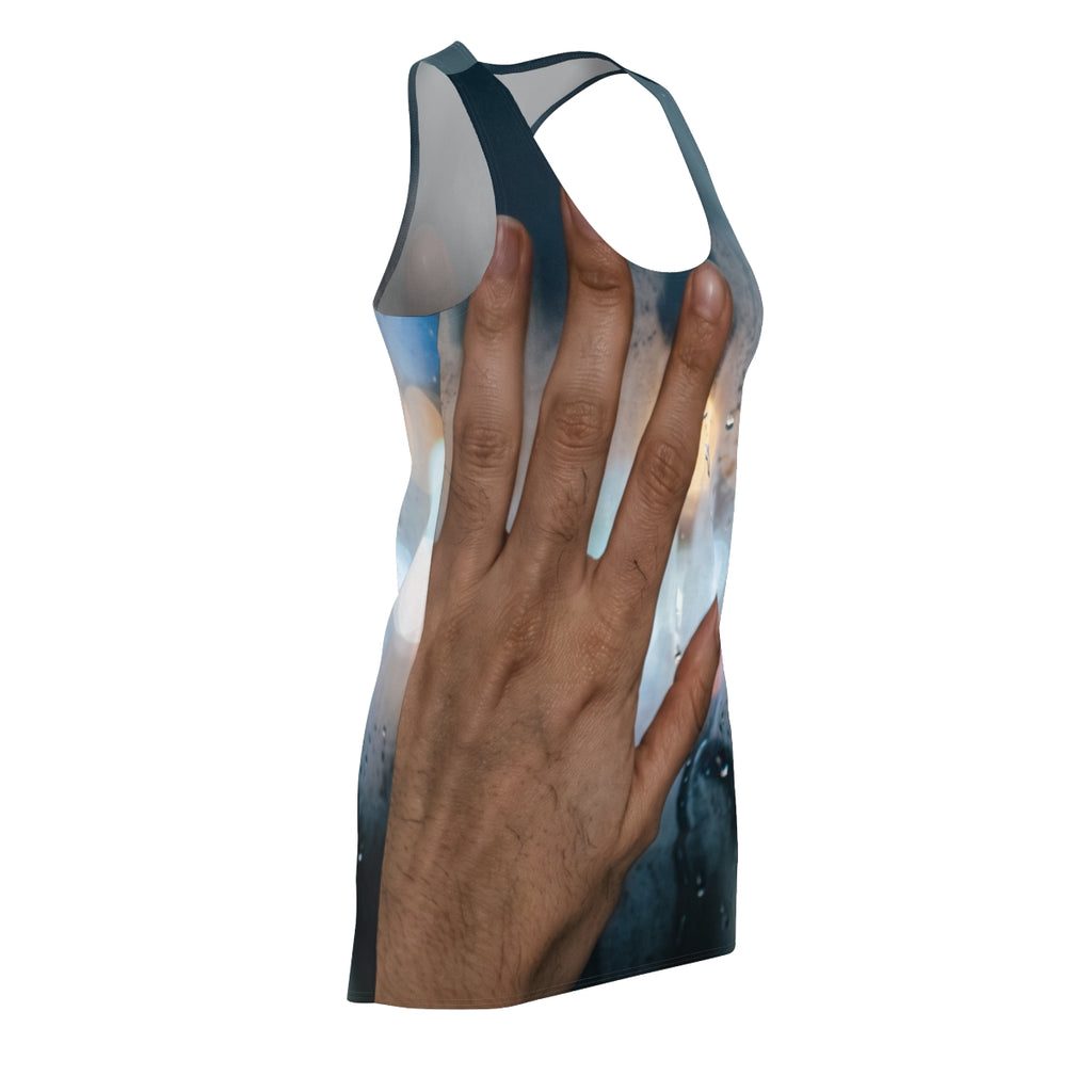 Rainy City Window Racerback Dress