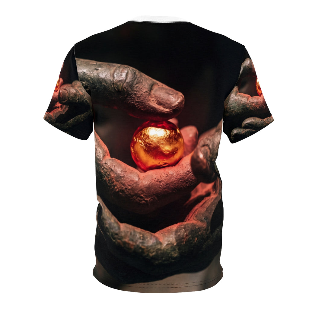 Unisex Cut & Sew Tee - Golden Ember | Echovira Gallery