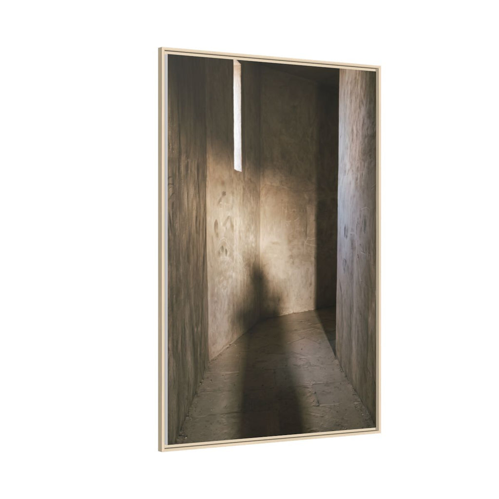 Matte Canvas, Framed - Shadows of the Citadel moody... |...