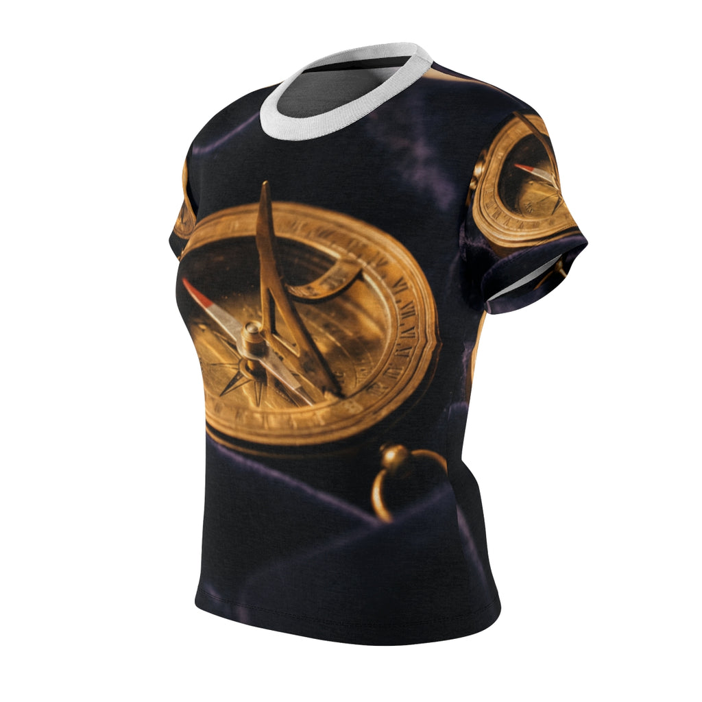 Women's Brass Sundial Cut and Sew Tee