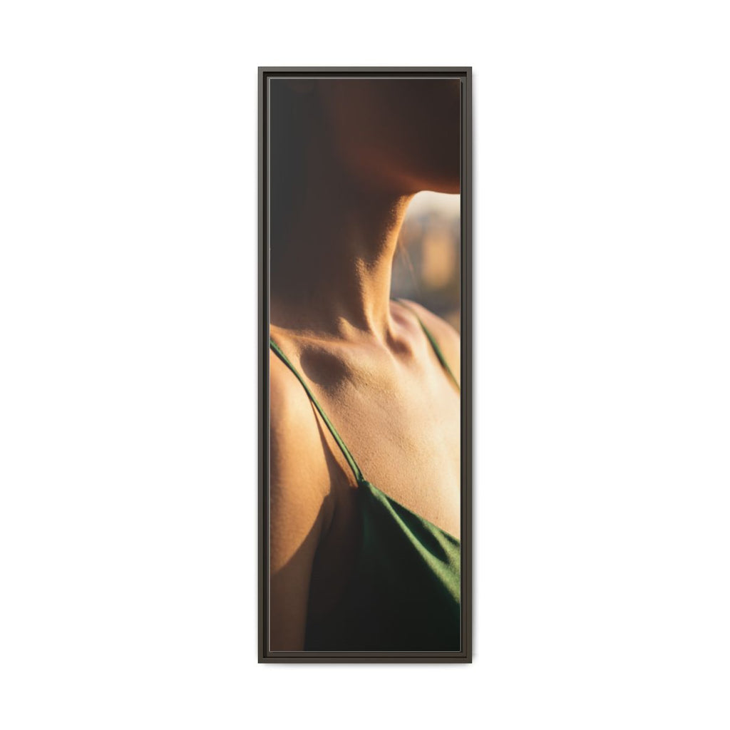 Framed Matte Canvas - Sunlit Muse