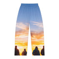 Women's Pajama Pants - Sunset Mountain | Echovira Gallery