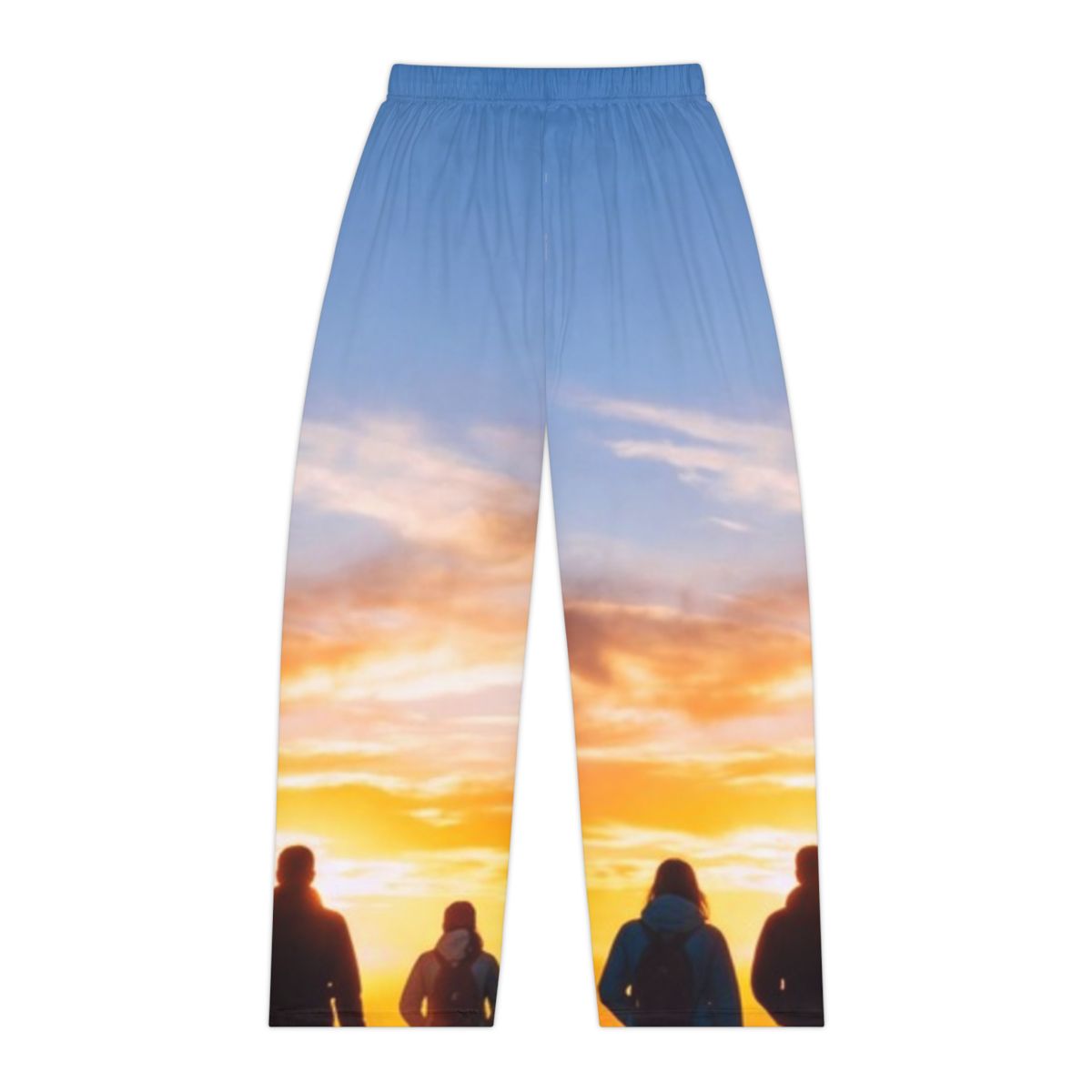 Women's Pajama Pants - Sunset Mountain | Echovira Gallery