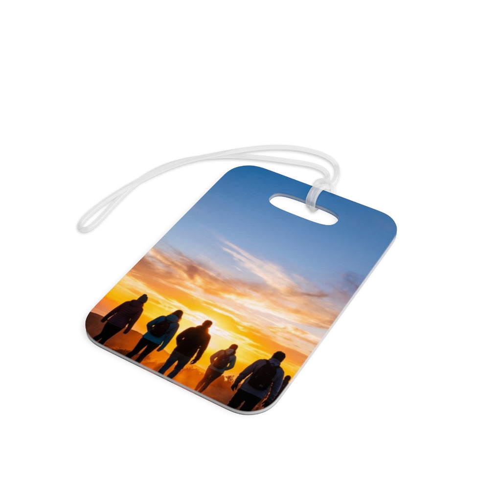 Luggage Tags - Sunset Mountain Ridge | Echovira Gallery