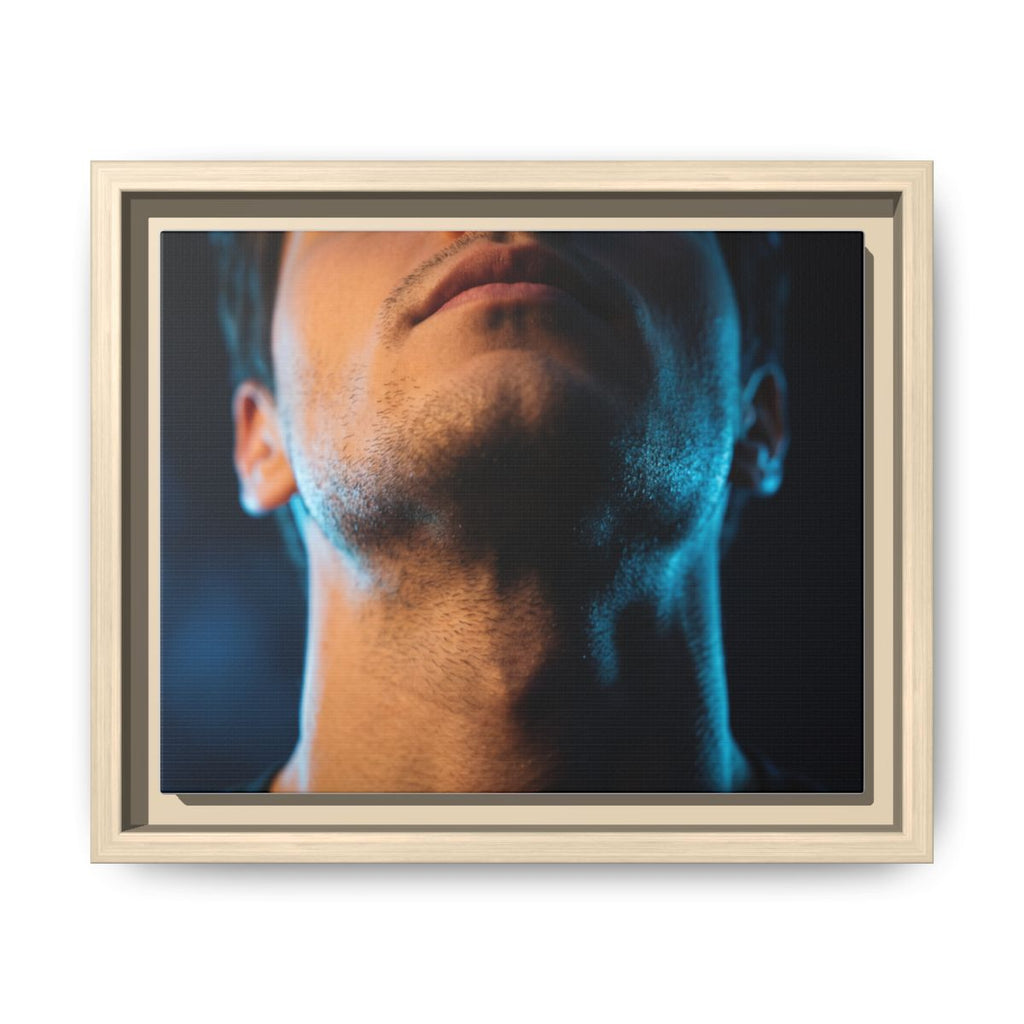Framed Matte Canvas - Neon Noir
