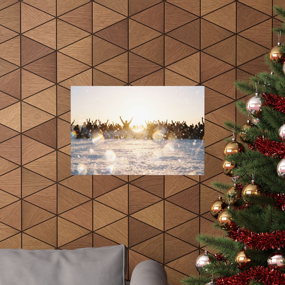 Matte Horizontal Poster - Sunset Horizon Expanse (10×8 &......