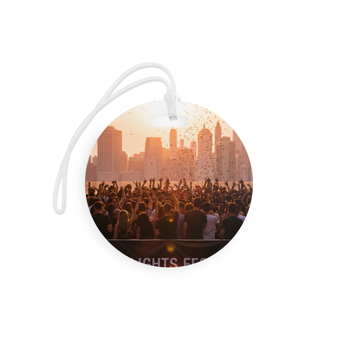 Luggage Tag - City Lights Festival | Echovira Gallery