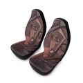Car Seat Covers - Cubist Relief Wood | Echovira Gallery