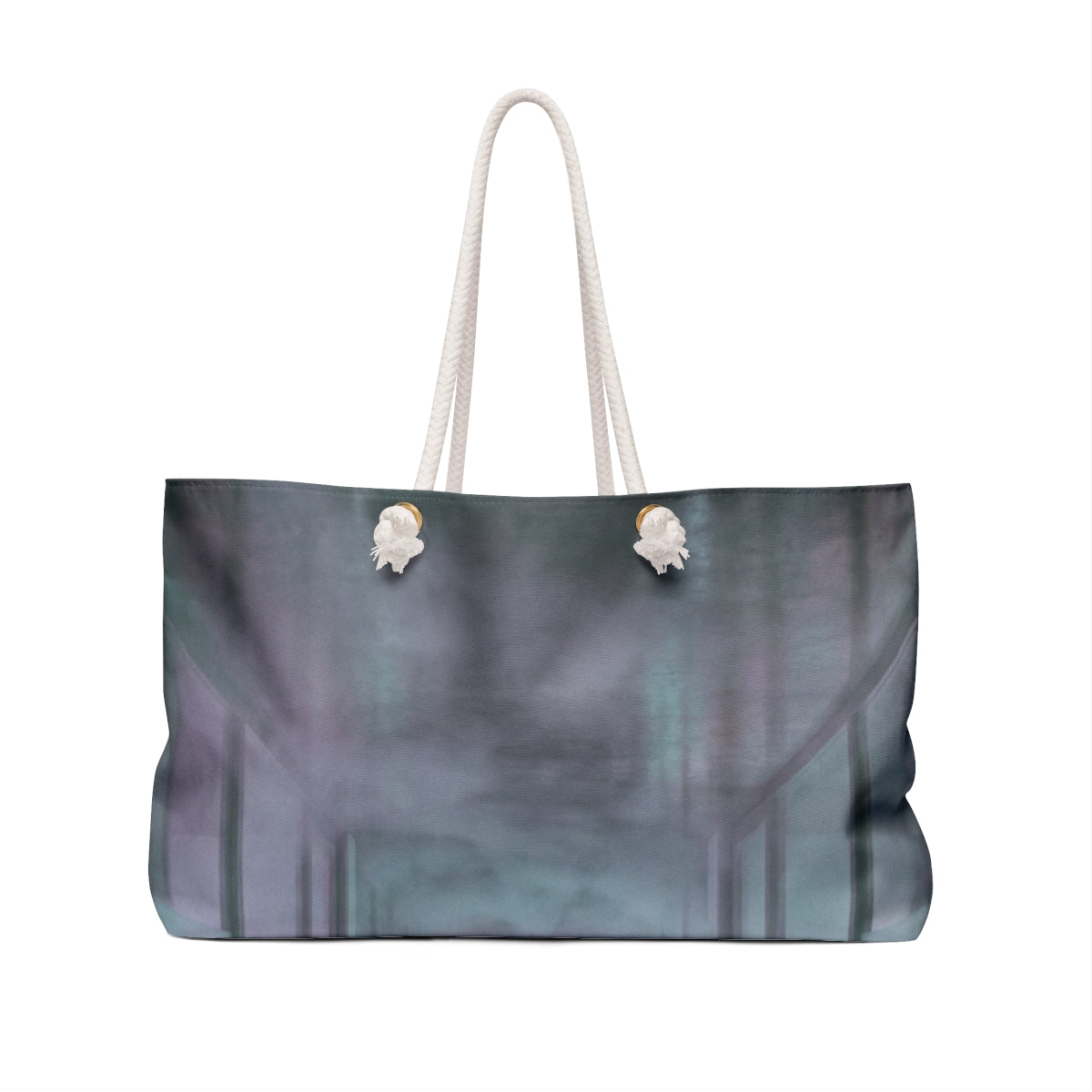 Weekender Bag - Ethereal Neon Transit | Echovira Gallery