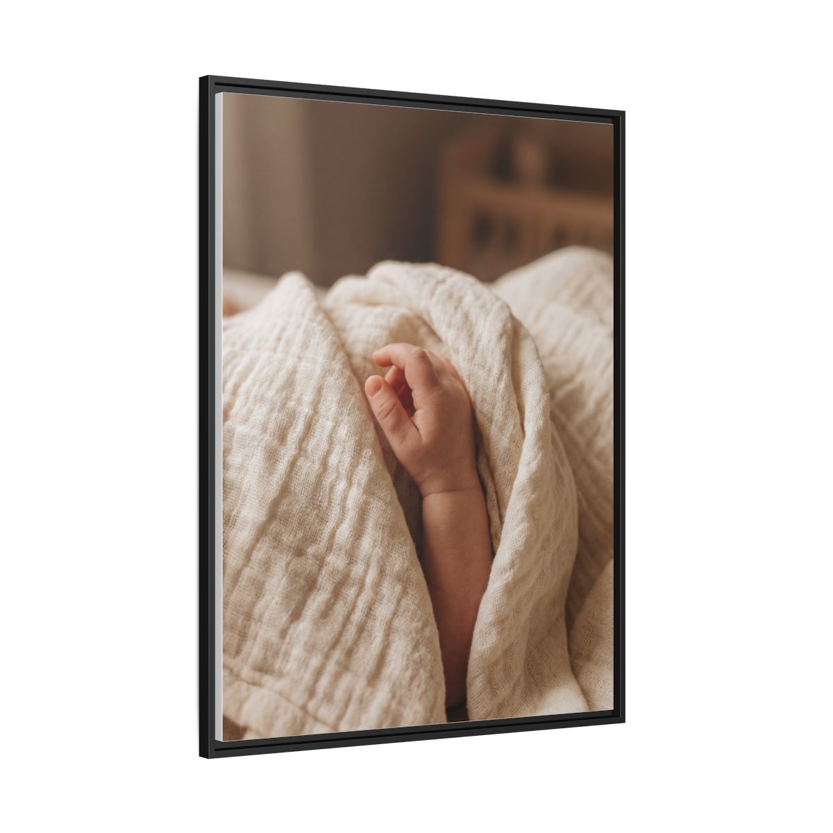 Framed Matte Canvas - Neutral Nursery
