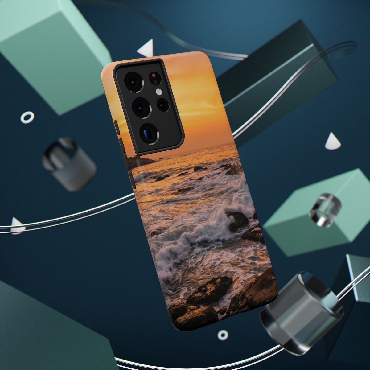 Impact-Resistant Cases - Phone Case - Sunrise Coastal Art