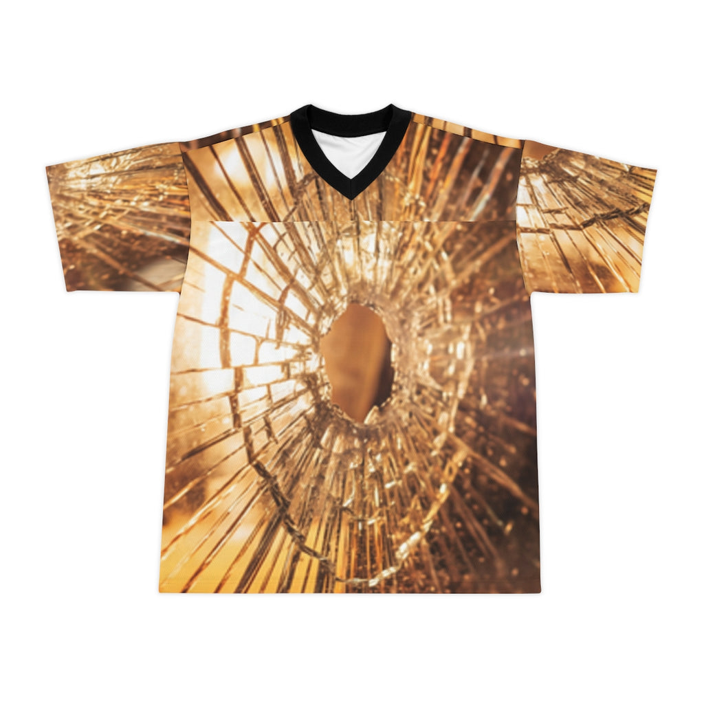 Men's Football Jersey - Shattered Gold Sportswear | Echovira...