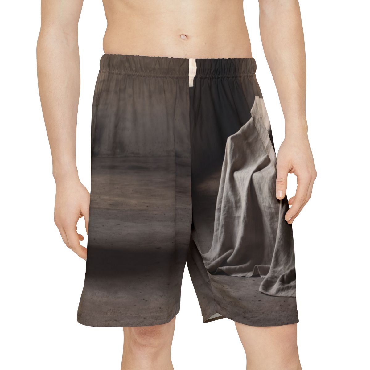 Herren-Sporthose – Moody Wabi-Sabi