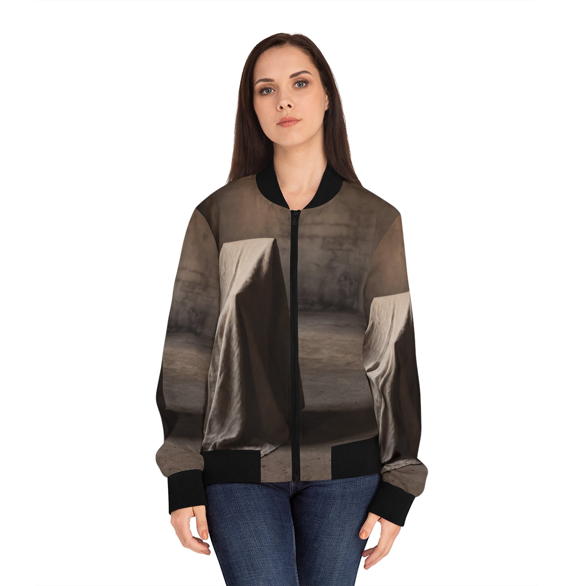 Women's Bomber Jacket - Liminal Shield