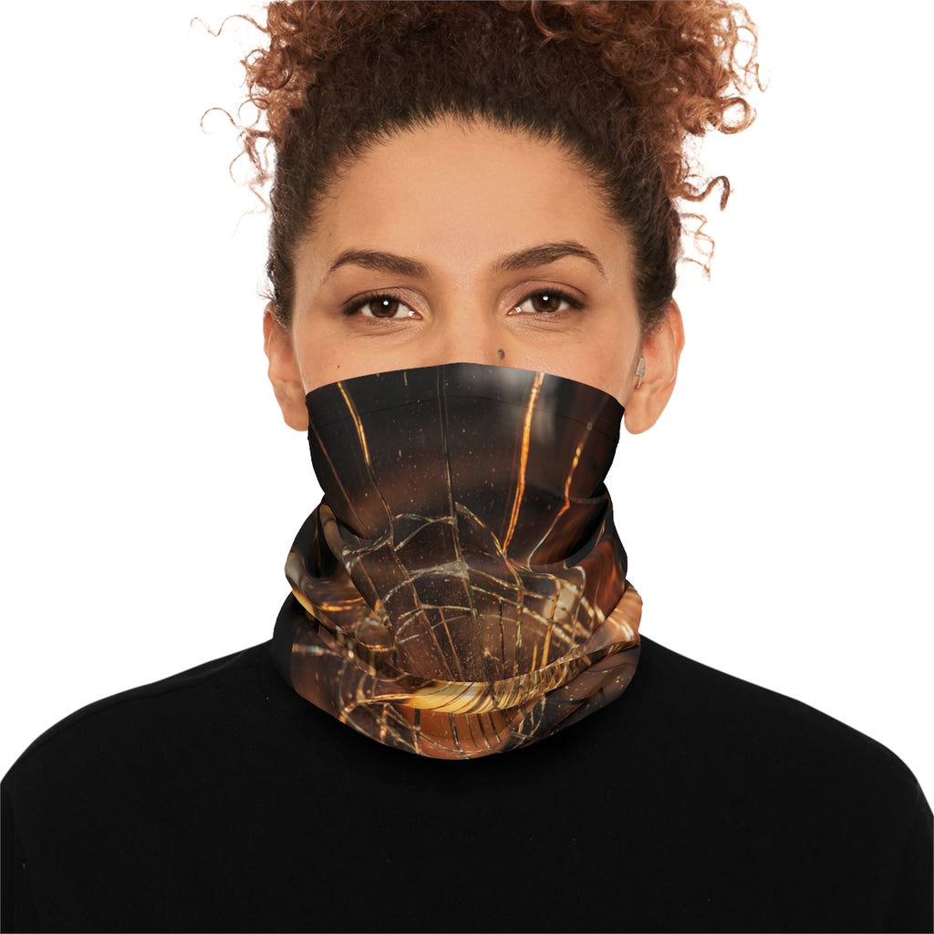 Lightweight Neck Gaiter - Fractured Glow Guard | Echovira...