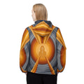 Windbreaker Jacket - Radiant Horizon | Echovira Gallery