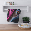 Tea Towels - Neon Night Kitchen Duo | Echovira Gallery