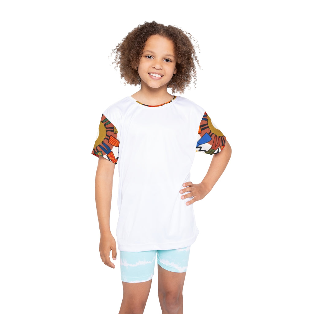 Kids Sports Jersey - Unity Mandala Folk Art | Echovira...