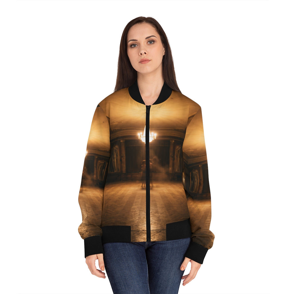 Women's Bomber Jacket - The Last Waltz Cinematic Ballroom......