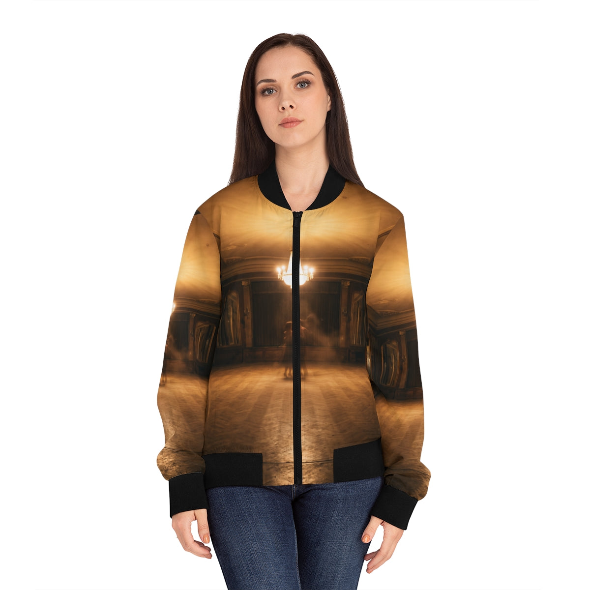 Women's Bomber Jacket - The Last Waltz Cinematic Ballroom......