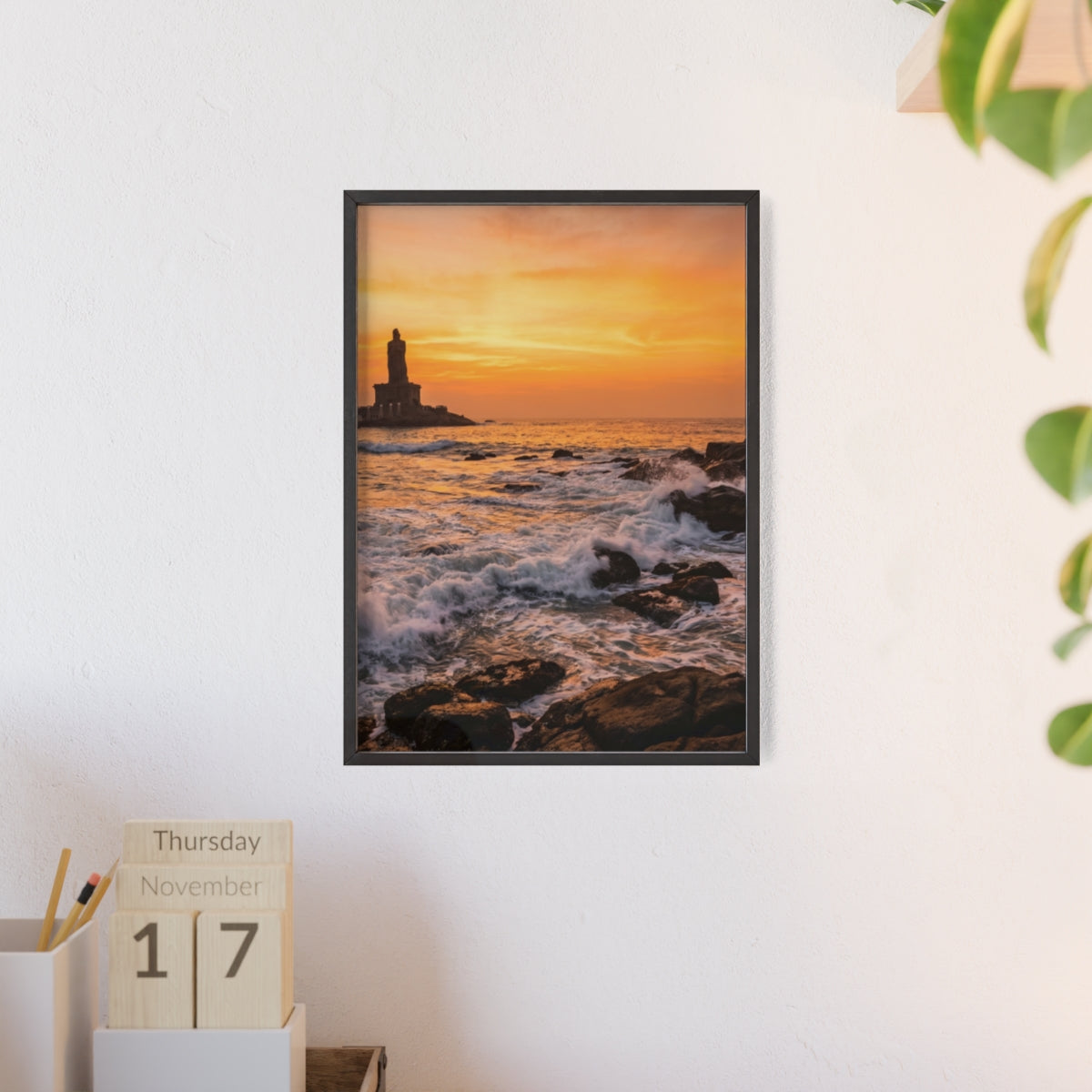 Framed Poster - Golden Hour Horizon