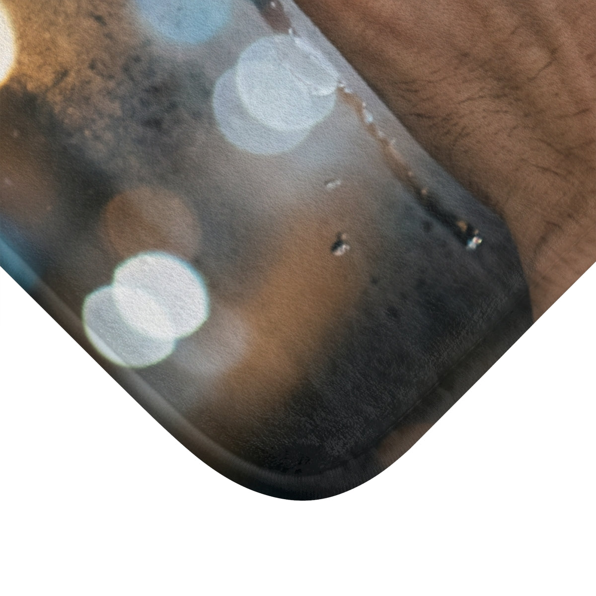 Rainy City Window Bath Mat