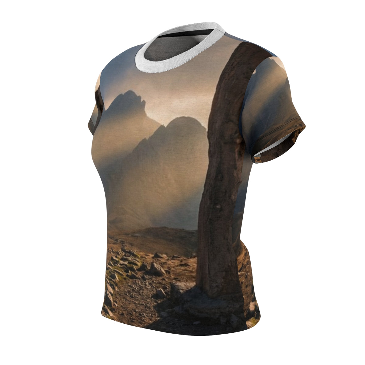 Women's Cut & Sew Tee - Mystic Monolith Ancient Persian... |...