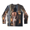 Men's Long Sleeve Shirt - City Rain Vibes