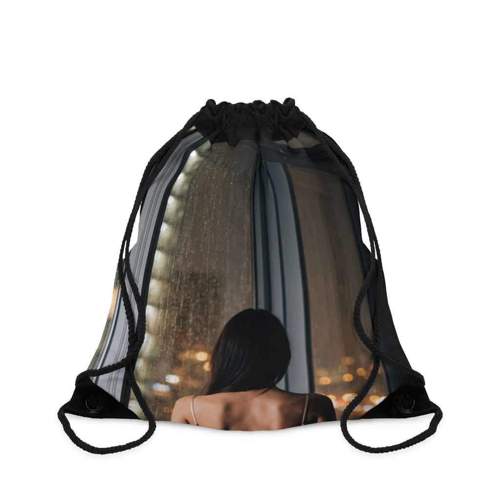 Drawstring Bag - Urban Night Aesthetic