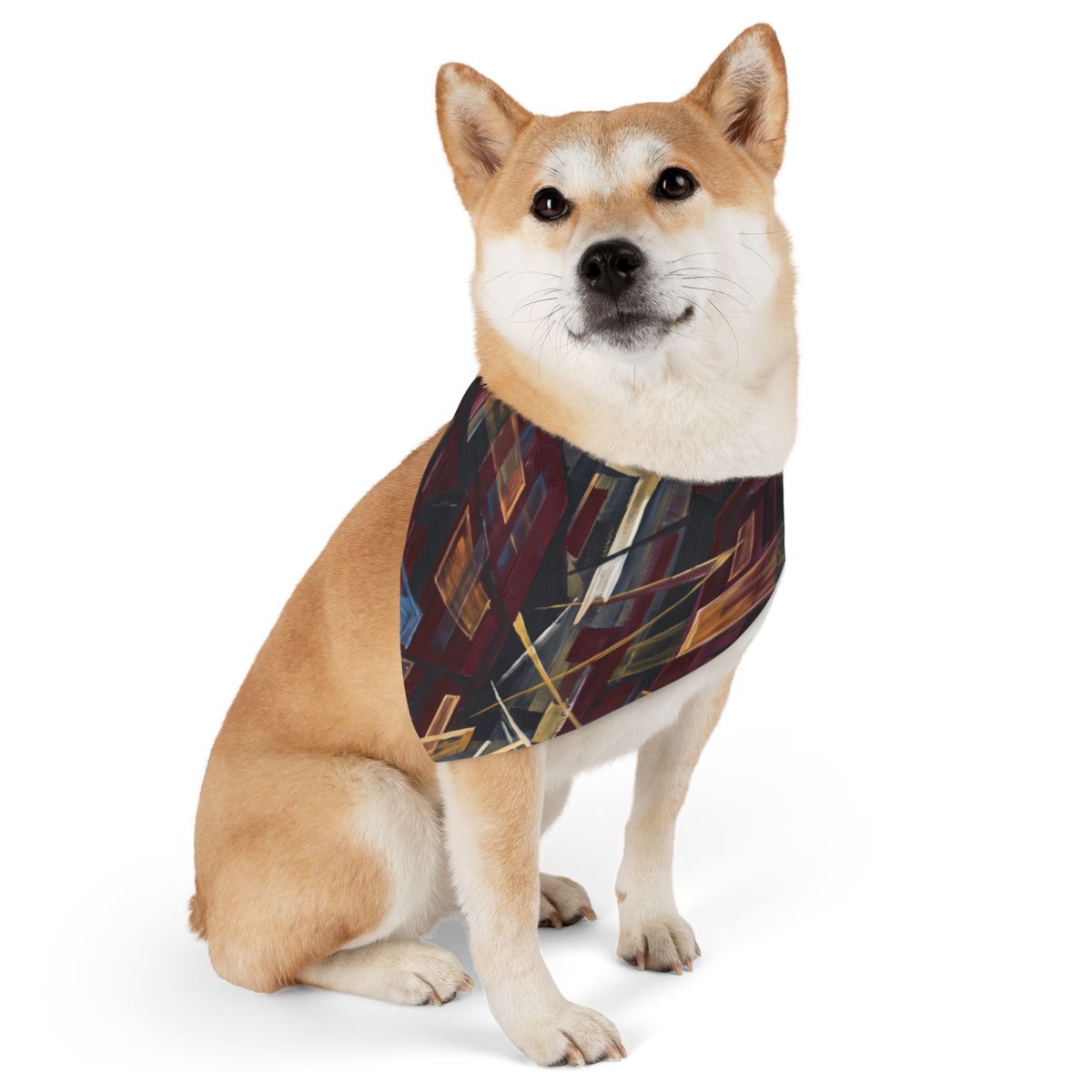 Pet Bandana Collar - Urban Walk | Echovira Gallery