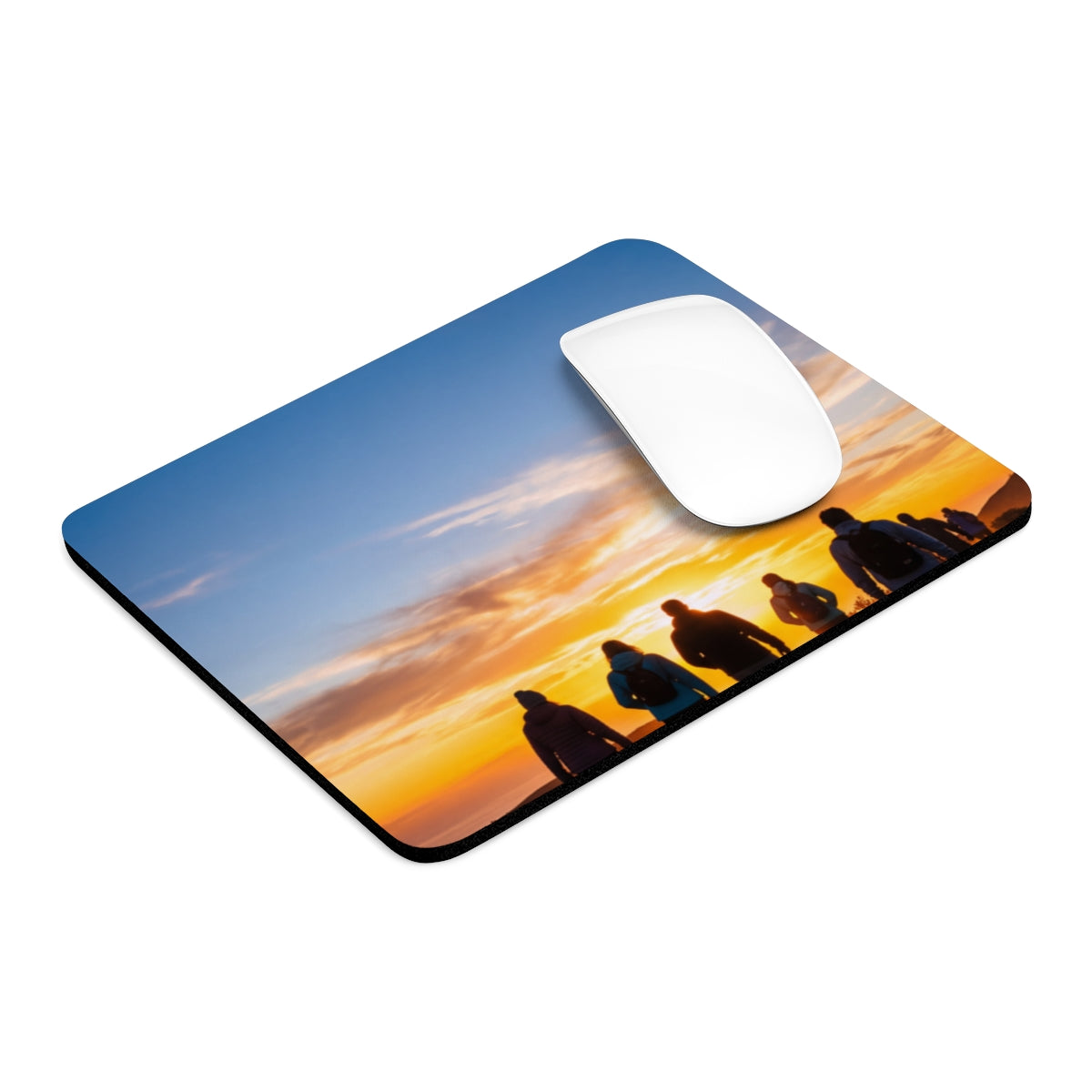 Mouse Pad - Golden Hiker Dawn