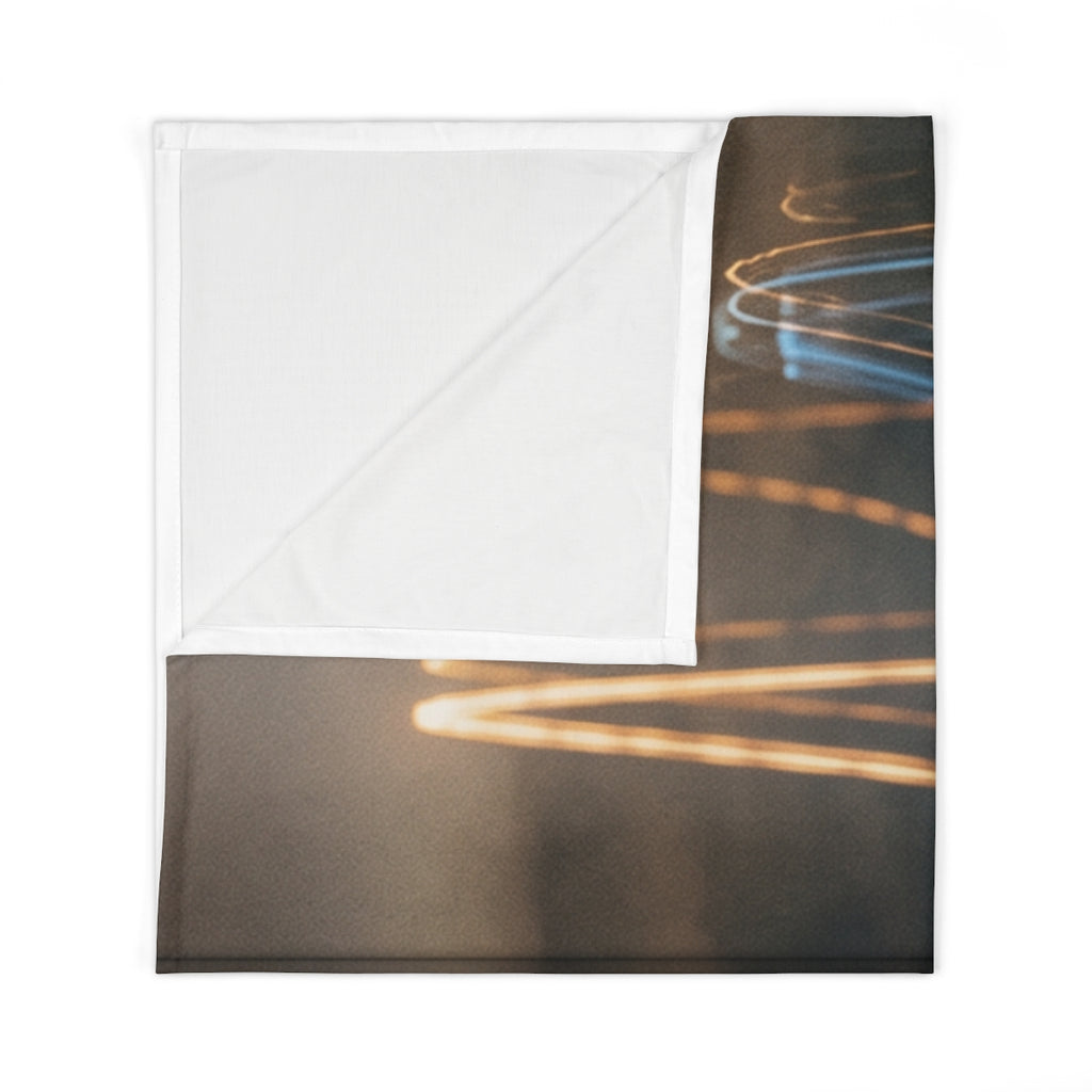 City Skyline Baby Swaddle Blanket
