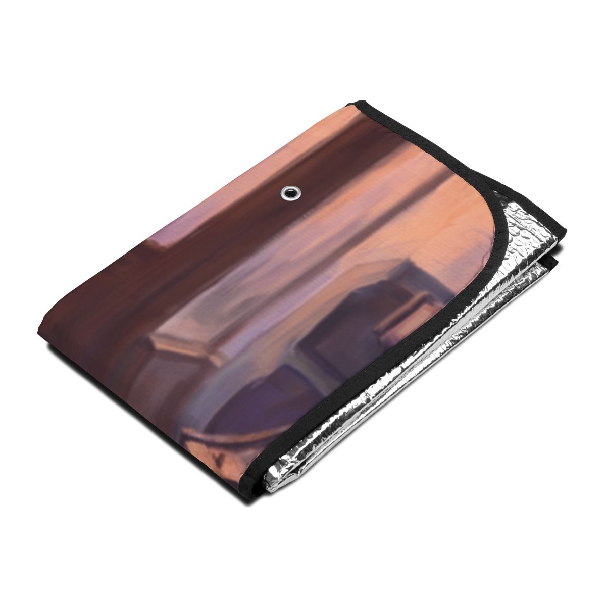 Car Sun Shades - Arcade Closing Retro Sunset Art (1 & 2 pcs)...