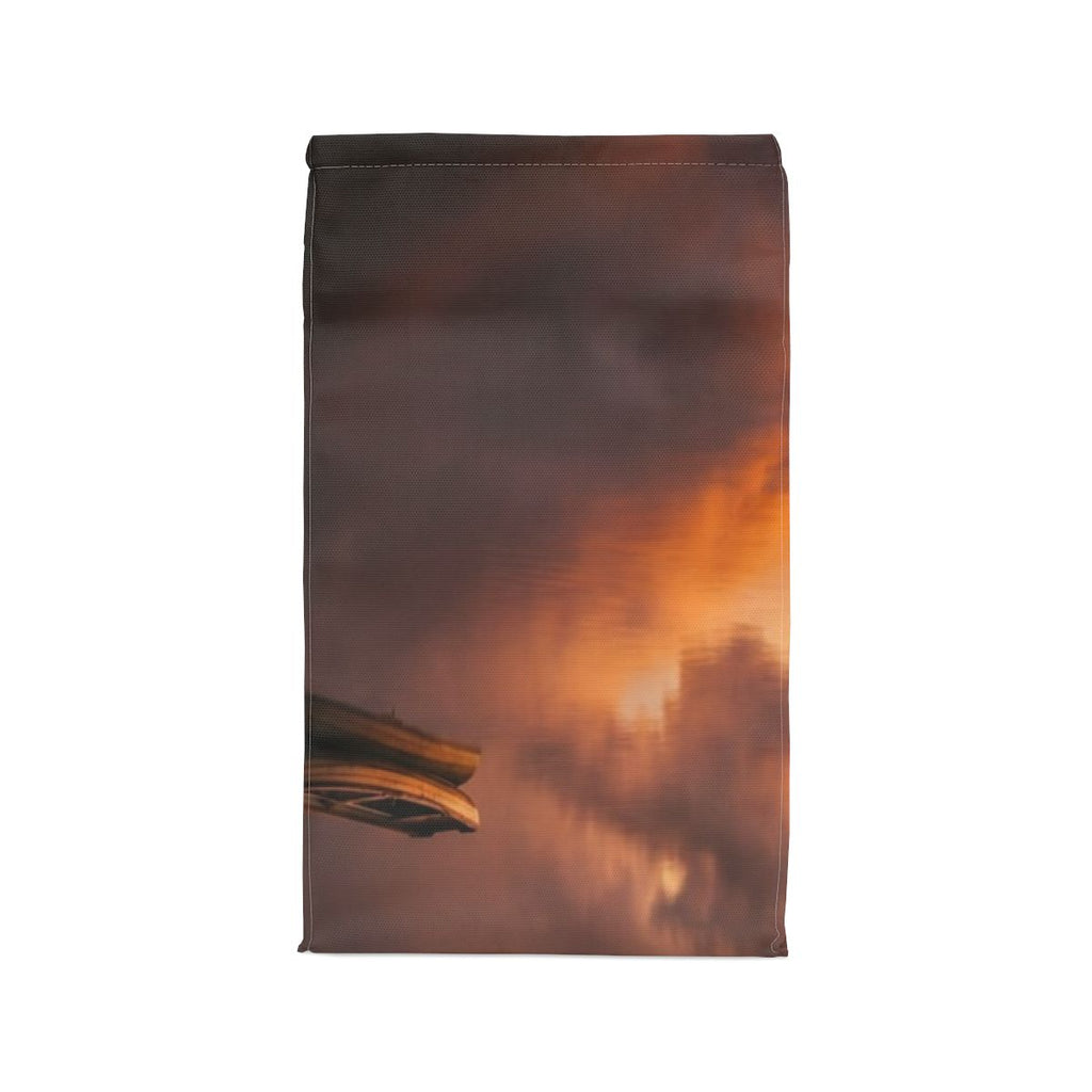 Polyester Lunch Bag - Sunset Silence | Echovira Gallery