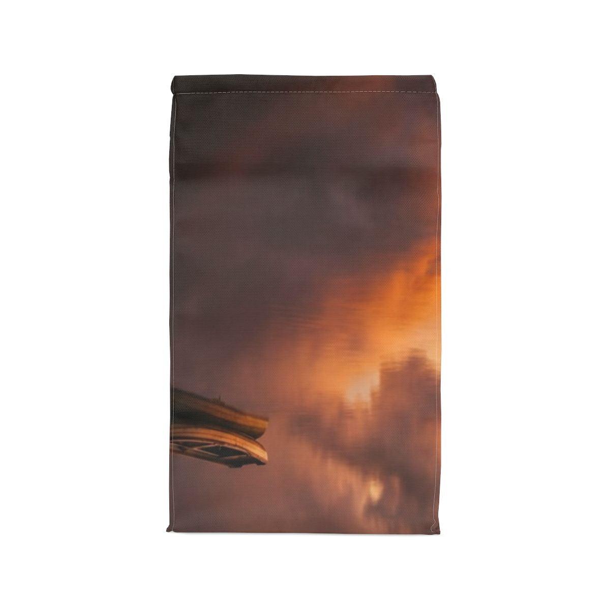 Polyester Lunch Bag - Sunset Silence | Echovira Gallery