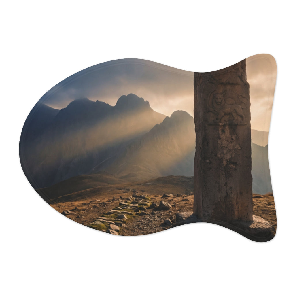 Pet Feeding Mat - Ancient Mountains