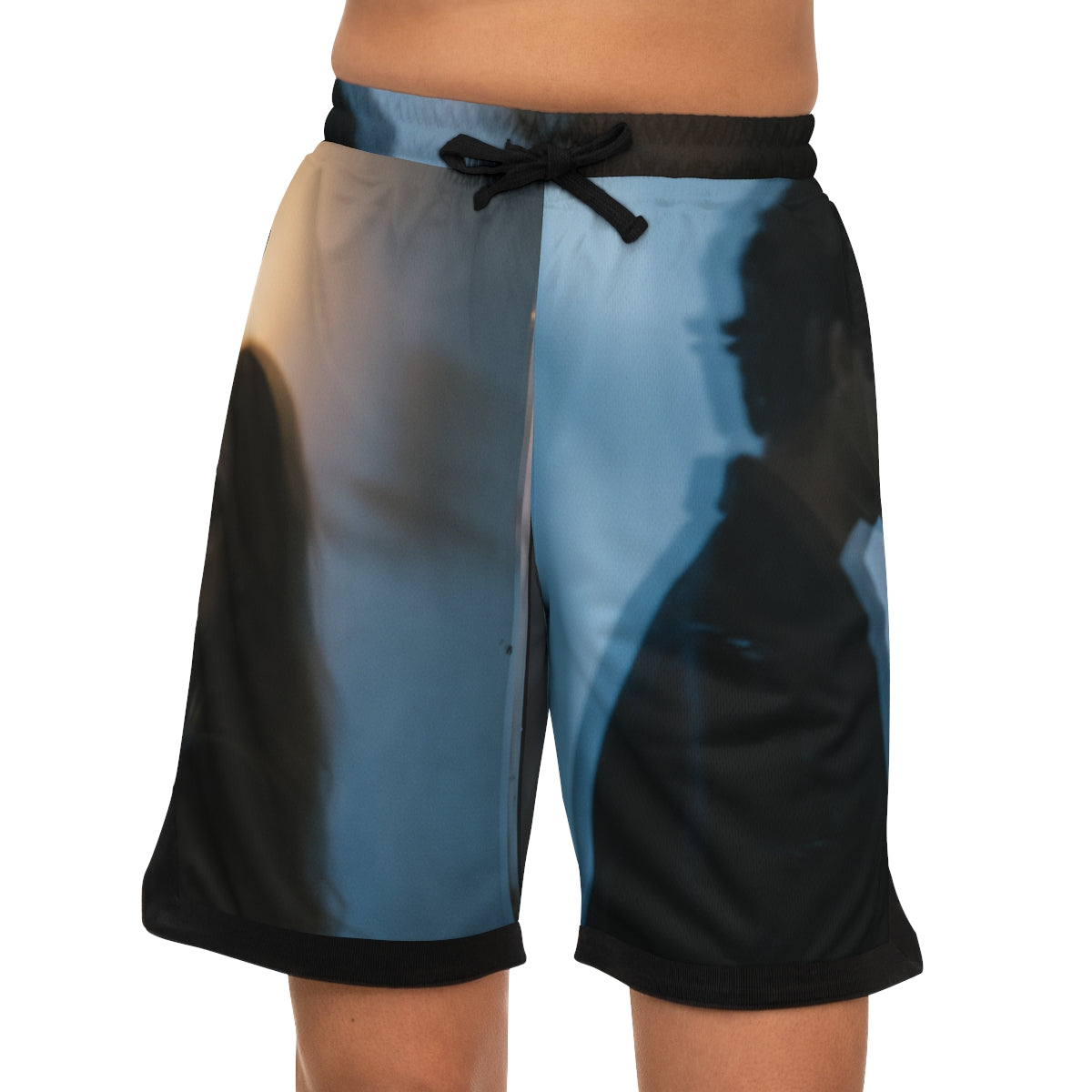 Men's Midnight Reflections Rib Shorts - Moody Activewear |...