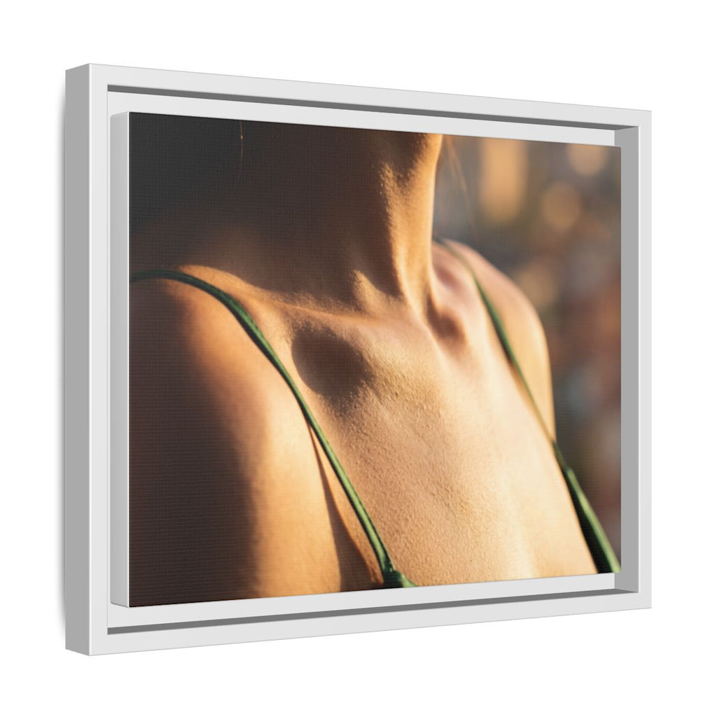 Framed Matte Canvas - Sunlit Muse