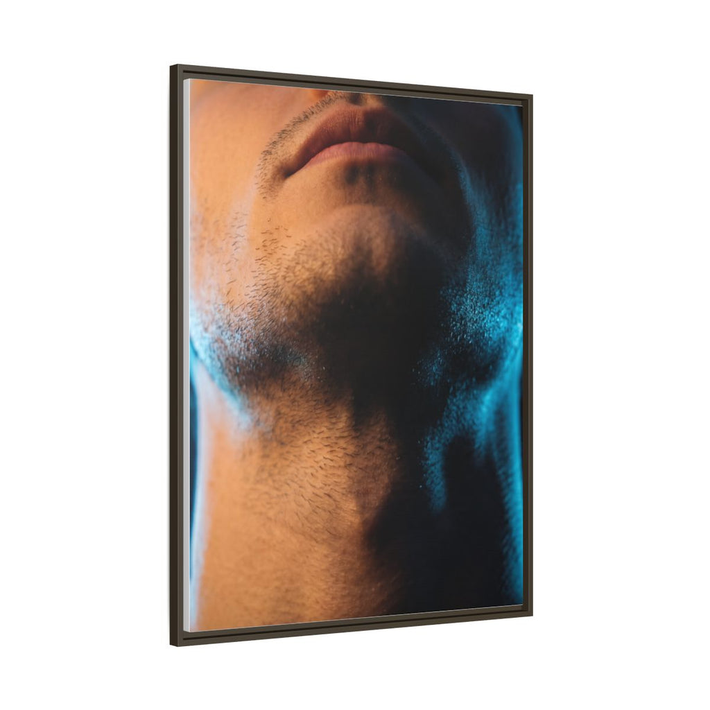 Framed Matte Canvas - Neon Noir